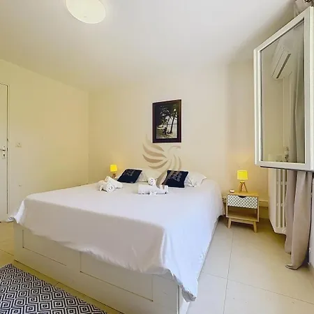 Apartment T3 Private Garden 2 Steps From The Center-clim *